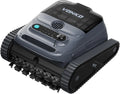 Aspirateur Piscine sans Fil VONKO W10 P10 - Nettoyage Intelligent avec Navigation IA, 180 min d'Autonomie, Adapté pour Piscines 200 m², Bleu