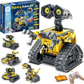 Robot Programmable 5-en-1 pour Enfants, Kit Éducatif avec Application et Télécommande, Jouet Technologique pour Garçons 8-12 Ans, Idée Cadeau Anniversaire ou Noël (473 Pièces)