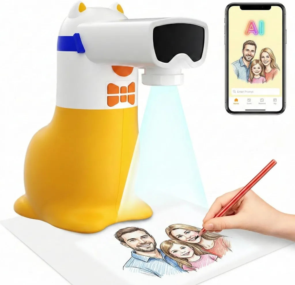 Tablette de Dessin Interactif pour Enfants 5-12 Ans | Convertissez Photos en Dessins | Jouet Éducatif et Créatif | Idéal pour Noël et Anniversaires