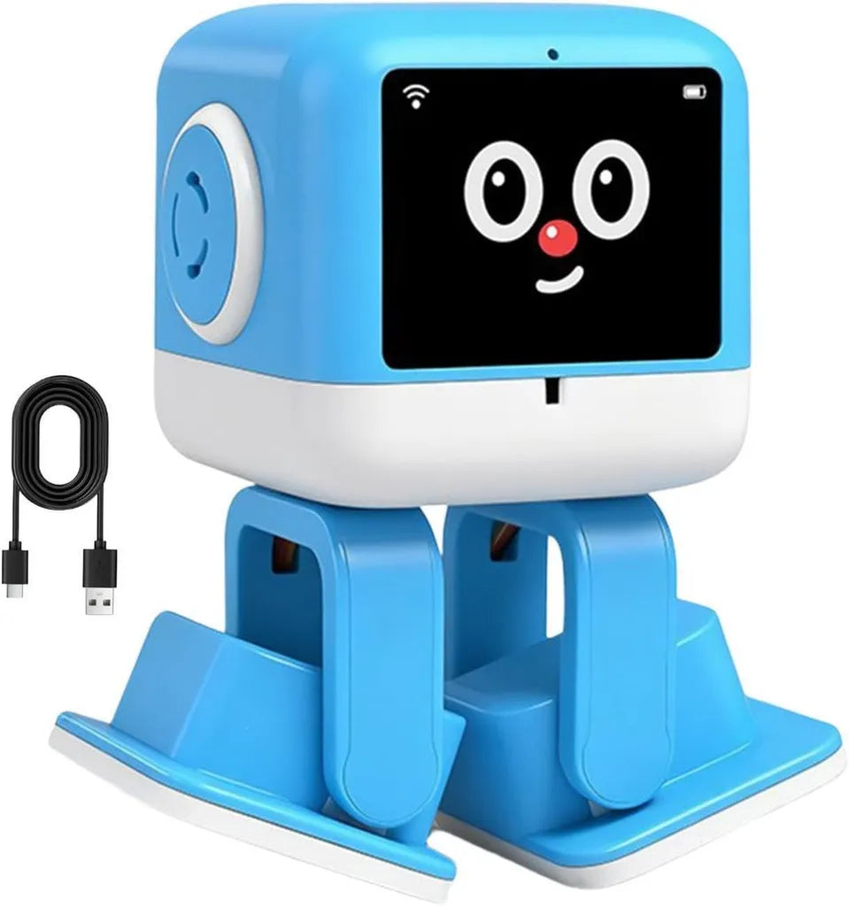 Robot Intéractif IA avec Commande Vocale et Fonction Chantante pour Éducation et Jeu