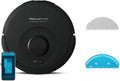 Aspirateur Robot Rowenta Série 85, Aspiration Puissante, Navigation Laser 360°, Nettoyage Intelligent, Modèle RR87C5FE, Noir