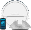 Aspirateur Robot Rowenta X-Plorer 120 AI, Nettoyage Intelligent, Navigation Laser et Caméra, Connectivité Wifi, Compatible Assistant Vocal