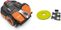 Robot Tondeuse Connecté WORX Landroid Vision 800 m² - Technologie Sans Fil & Kit Magnétique