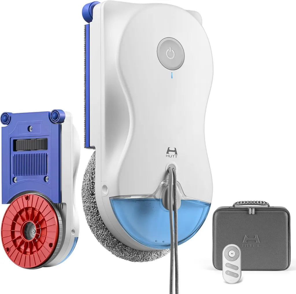 Robot Lave-Vitre Hutt R10 avec Nettoyage Hybride et Double Spray 7000Pa