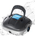 Aspirateur Robot Piscine WYBOT Osprey 200 Max, Sans Fil, Moteurs Doubles, 100 Min d'Autonomie, Stationnement Auto, Pour Piscines Hors Sol jusqu'à 80m² (Gris)