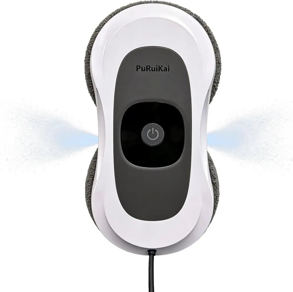 Robot de Nettoyage de Vitres 3200Pa avec Pulvérisation Intelligente