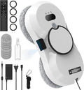 Nettoyeur de Vitres Automatique avec Pulvérisation, 5600 Pa, 3 Modes, Réservoir 40 ml, Système Anti-Chute, pour Fenêtres et Miroirs