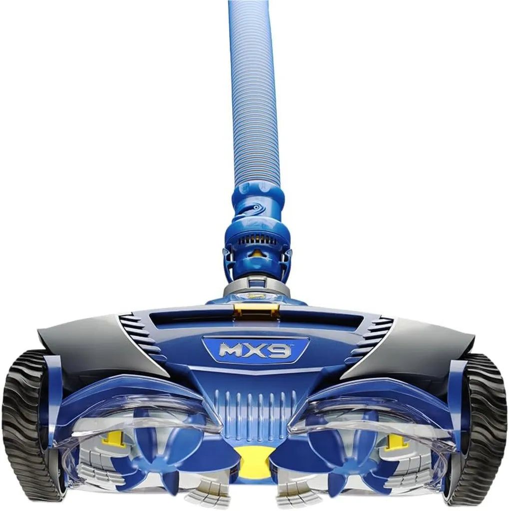 Zodiac MX9 - Robot de Piscine Automatique pour Piscines Enterrées ou Hors Sol, Jusqu'à 12x6 m, Brossage Cyclonique
