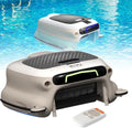Robot nettoyeur de piscine sans fil avec télécommande, capacité 10L, batterie 7800 mAh, moteur résistant au sel, pour 2000m²