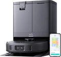 Aspirateur Robot Eufy X10 Pro avec Station Intelligente, 8000 Pa, Lavage et Séchage Automatique, Système d'Autovidange et Remplissage Automatique, Navigation Anti-Obstacle (Noir)