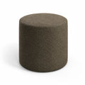 Tabouret Cylindrique en Polyester Marron