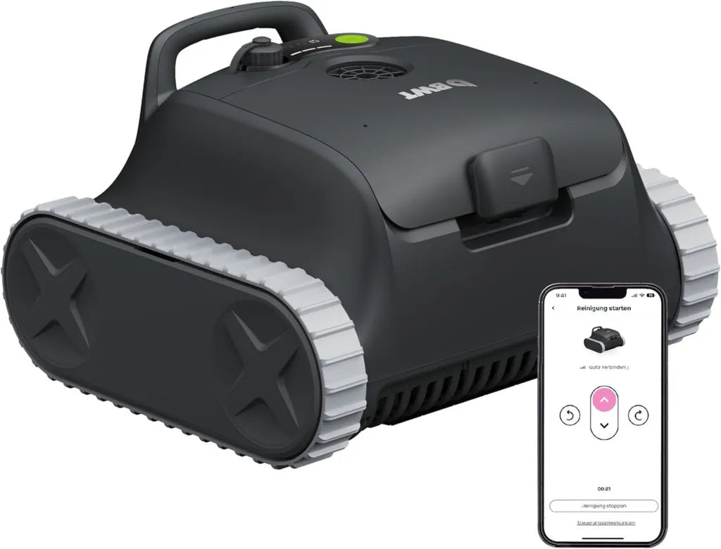 Robot de Piscine BWT ES Nano Léger avec Application et Batterie Longue Durée
