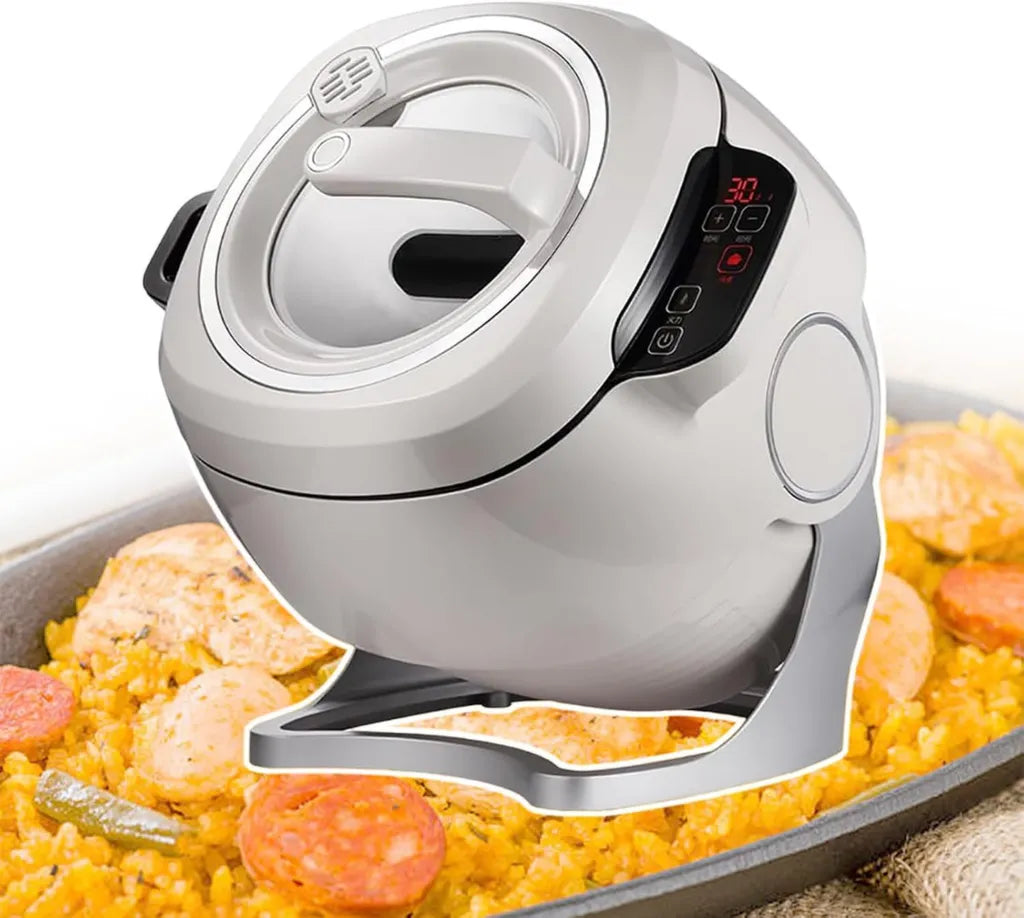 Robot de cuisson automatique avec écran tactile et rotation 360°