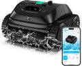 Robot de piscine WYBOT C1 avec planification intelligente, nettoyage automatique 150 min, idéal pour le fond et les parois, 150m², vert noir