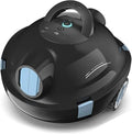 Robot Nettoyeur de Piscine MEDOXA sans Fil - Aspirateur Automatique avec 120 min d'Autonomie, Stationnement Automatique pour Piscines Plates Hors-Sol ou Enterrées, Surface jusqu'à 100 m² (Noir)