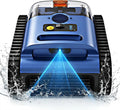 Aspirateur Robotisé pour Piscine, Sans Fil, 180 Min d'Autonomie, Navigation Intelligente, Retour Automatique, Nettoyage Sol et Parois, Efficace jusqu'à 200 m²