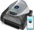 Robot de Piscine C1 Intelligent, Filtration 180μm, 180 Min d'Autonomie, Contrôle APP, Pour Piscines Jusqu'à 150 m²