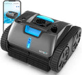 Robot de Piscine WYBOT OS7010 Max sans Fil, 210 Min Nettoyage, Moteur 65W, Contrôle via App, Pour Fond et Parois, Surface jusqu'à 200㎡, Gris Foncé