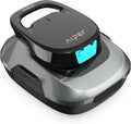 Robot de Piscine sans Fil AIPER, Nettoyage Automatique, 90 Min d'Autonomie, Capte Feuilles et Débris, Stationnement Automatique, Pour Piscines Hors-Sol Jusque 80 m²
