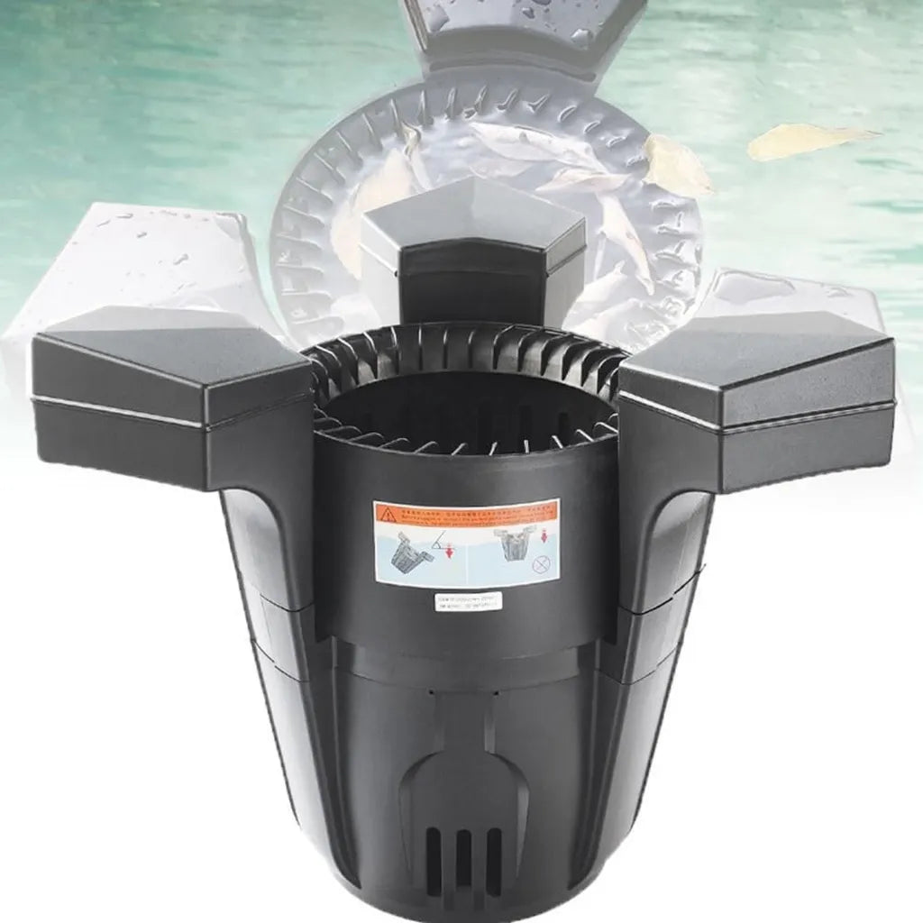 Robot nettoyeur de piscine flottant pour étangs et piscines