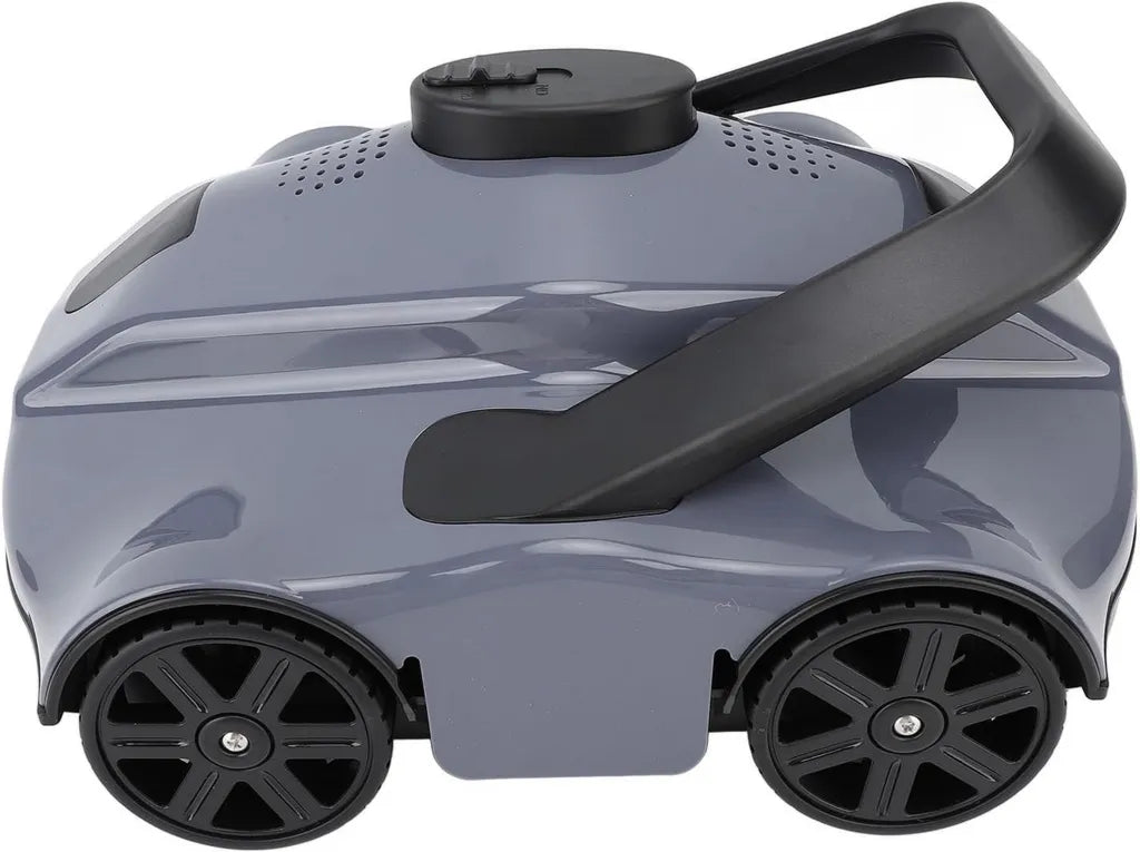 Robot Aspirateur de Piscine Sans Fil avec Batterie 5200mAh, Étanchéité IPX8, Compatible Prise UE