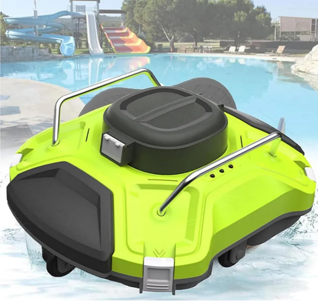 Aspirateur de piscine sans fil pour nettoyage sous-marin, adapté aux piscines creusées et hors sol