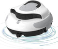 Aspirateur Automatique sans Fil pour Piscine, 100min d'Autonomie, Batterie 5000mAh, Convient aux Piscines Hors Sol et Enterrées, Surface jusqu'à 90m²