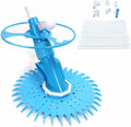 Robot Nettoyeur de Piscine avec Forte Aspiration et Nettoyage Efficace des Murs et du Sol