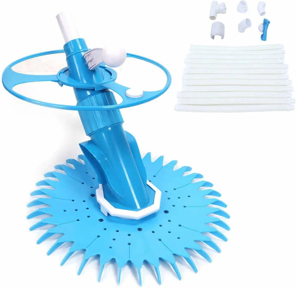 Robot Nettoyeur de Piscine avec Forte Aspiration et Nettoyage Efficace des Murs et du Sol