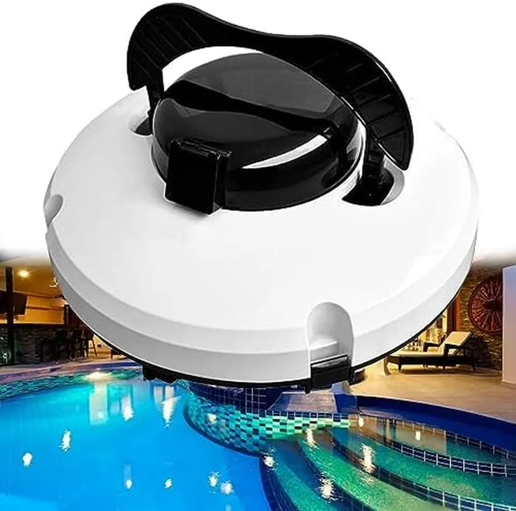 Robot de Nettoyage de Piscine Automatique - Performant pour Fonds, Parois et Lignes d'Eau de Piscines Enterrées et Hors Sol
