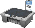 Robot Skimmer Solaire pour Piscine T1B, Nettoyage Automatique 24/7, Recharge Double, Retour à la Base, pour Piscines Enterrées et Hors Sol (Gris)