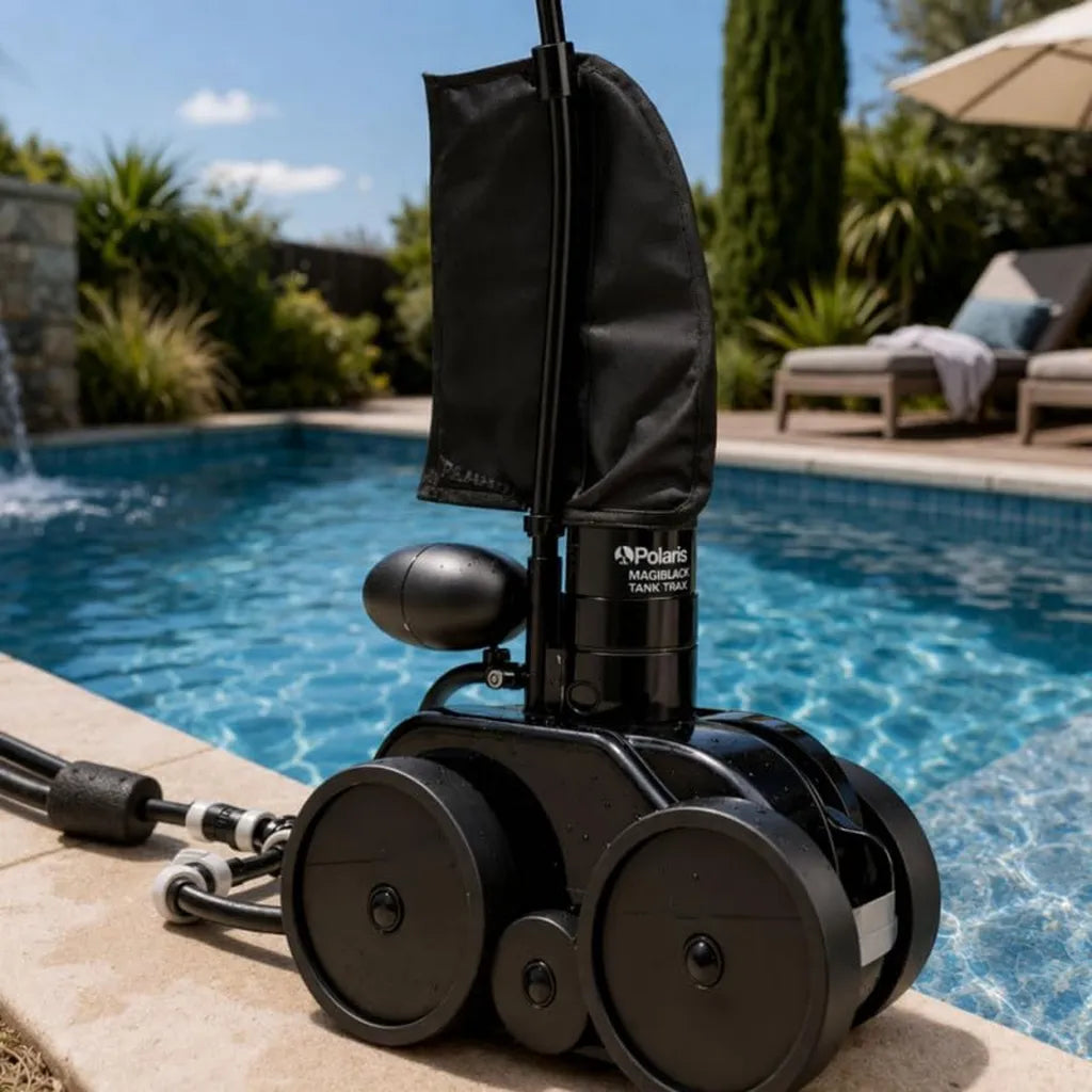 Robot de Piscine Zodiac Polaris 280 BlackMax avec Chenilles pour Liner