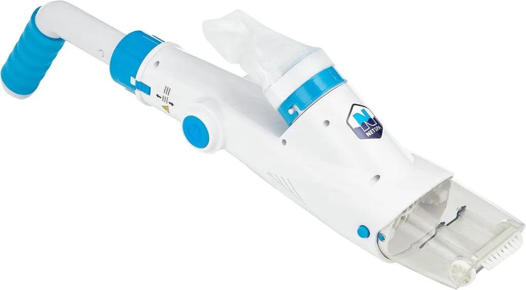 Netspa Aspirateur Sans Fil pour Piscine Hors Sol et Spa - Nettoyage Électrique avec Batteries Rechargeables