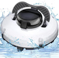 Aspirateur automatique sans fil pour piscine - 2 heures d'autonomie - Stationnement automatique - Idéal pour piscines hors-sol