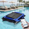 Robot Piscine Solaire 2026 avec Télécommande et Application, Charge Double, Évitement d'Obstacles pour Piscines Enterrées ou Hors Sol