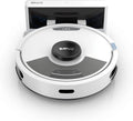 Aspirateur Robot Shark Matrix Plus 2-en-1 avec Laveur et Base Auto-Recharge - Nettoyage Efficace pour Tapis et Sols Durs - Technologie LiDAR 3D - Contrôle via App Wi-Fi - Accessoires Inclus, Blanc