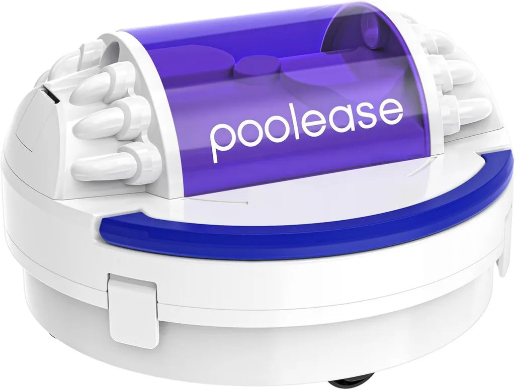 Robot de Nettoyage de Piscine Sans Fil X1, Aspirateur pour Piscine Hors Sol avec Double Moteur 45W, Stationnement Automatique, Capacité de Débris 2L Améliorée