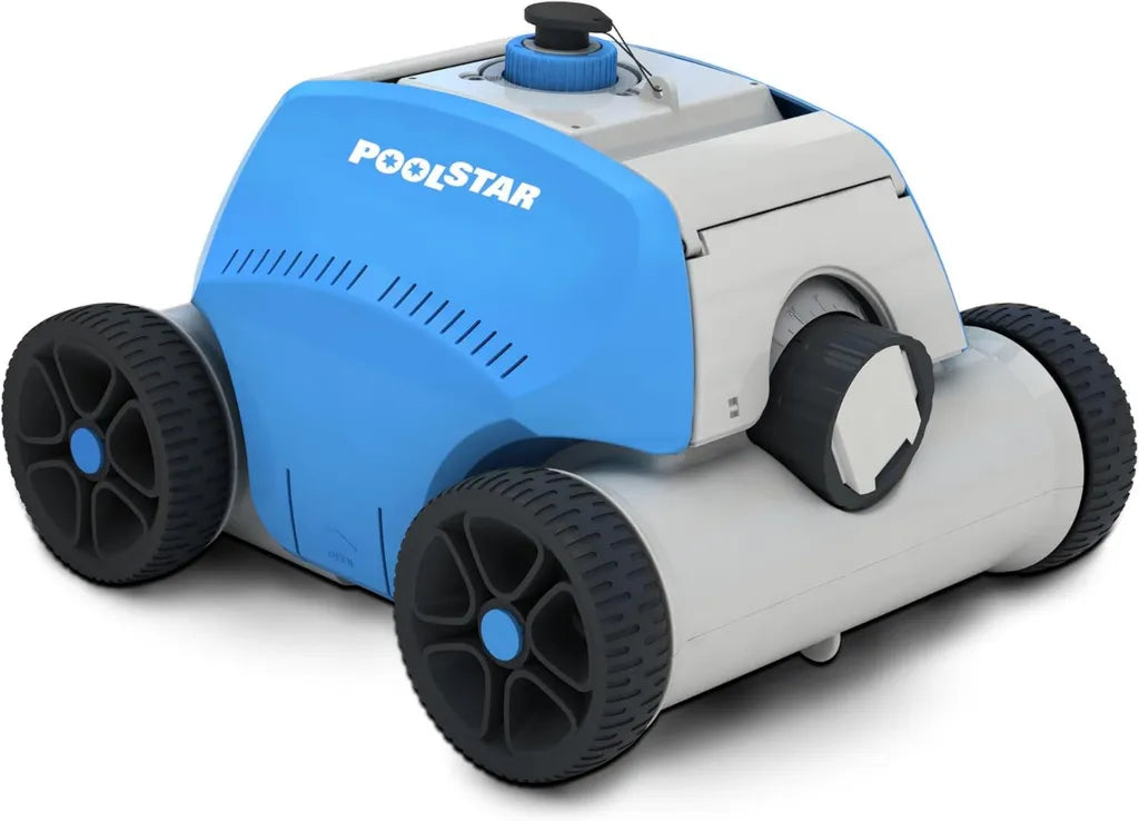 Aspirateur de Piscine sans Fil Poolrunner Steinbach - Jusqu'à 18m² - 2h d'Autonomie - Compatible Eau Salée