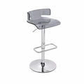 Tabouret de bar en acrylique réglable et métal