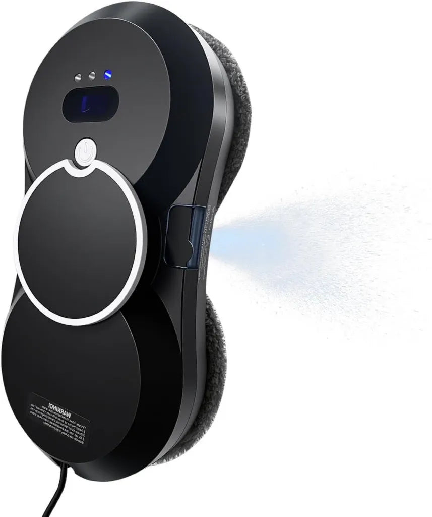 Nettoyeur de Vitres Automatique 5600Pa avec Télécommande et Pulvérisation