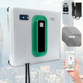 Robot nettoyeur de vitres intelligent, 3000 Pa, double pulvérisation d'eau, application et télécommande