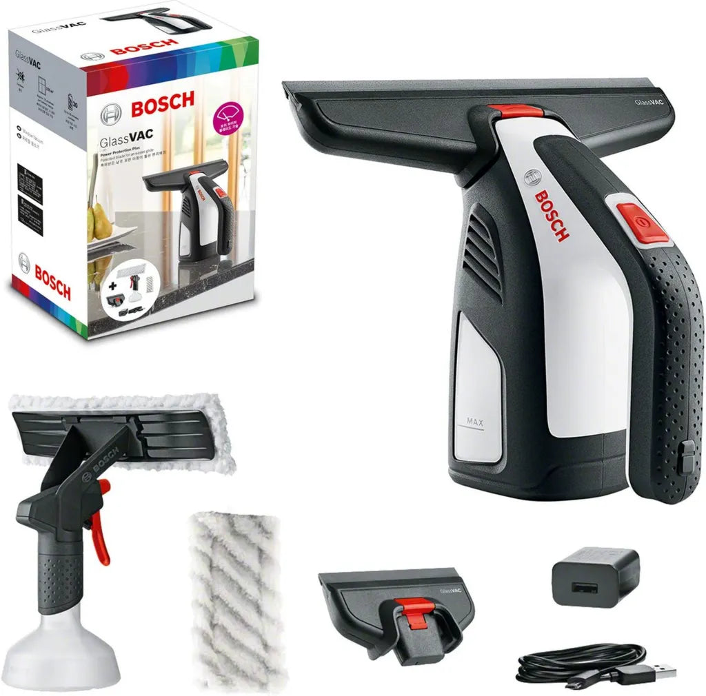 Bosch Nettoyeur de Vitres sans Fil GlassVAC - Efficacité pour Fenêtres et Surfaces