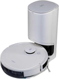 ECOVACS N8 Pro+ Robot Aspirateur avec Station de Vidage Automatique, Navigation Laser, Détection 3D, Compatible Alexa et Google Home