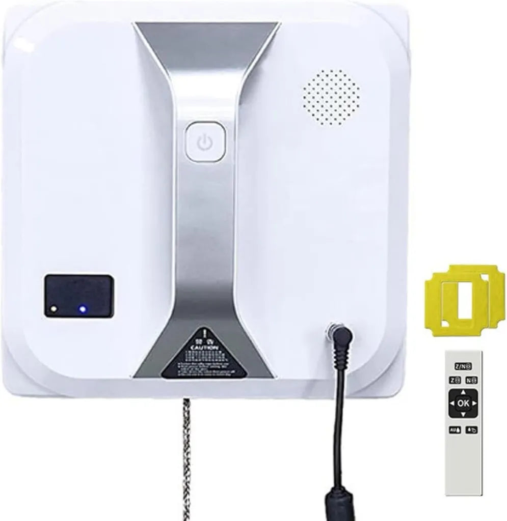 Nettoyeur automatique de vitres avec télécommande, aspiration 3000 Pa, idéal pour fenêtres, verre et carrelage