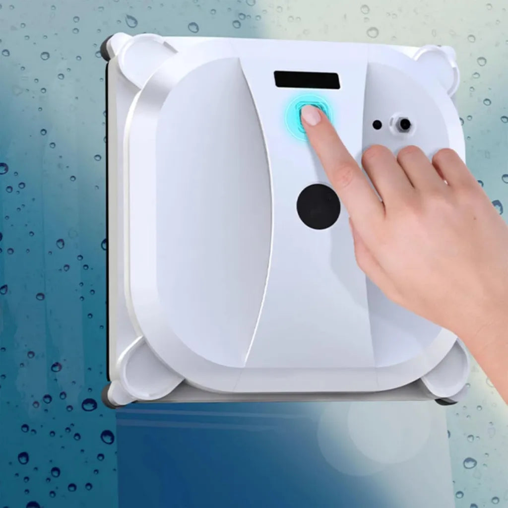 Nettoyeur de Vitres Automatique Intelligent 80W, Fonctionnement Silencieux et Sécurisé, Adapté à Toutes les Fenêtres