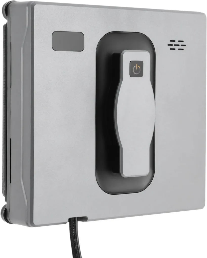 Nettoyeur de Fenêtres Robotisé avec Télécommande et Application, Triple Modes de Mouvement, Double Pulvérisation, Pour Grandes Surfaces Vitrées, Aspiration Puissante