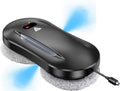 Robot Lave-Vitres Automatique avec Pulvérisateur Double, Puissance 5600 Pa, Télécommande Incluse, Navigation Intelligente, Détection Bordures, 10 Lingettes Réutilisables