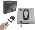 Robot nettoyeur de vitres électrique avec télécommande, réservoir de 50 ml, contrôle via application, 3 modes de nettoyage, pulvérisation automatique