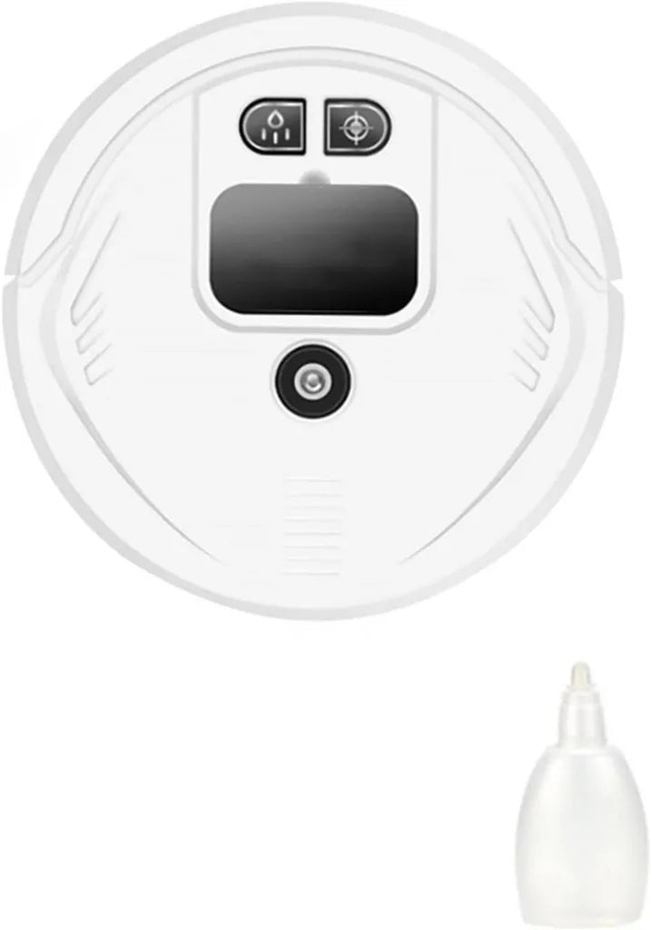 Aspirateur Robot Dieffematic JQX Balayage et Nettoyage Humide, pour Sols et Tapis, Blanc