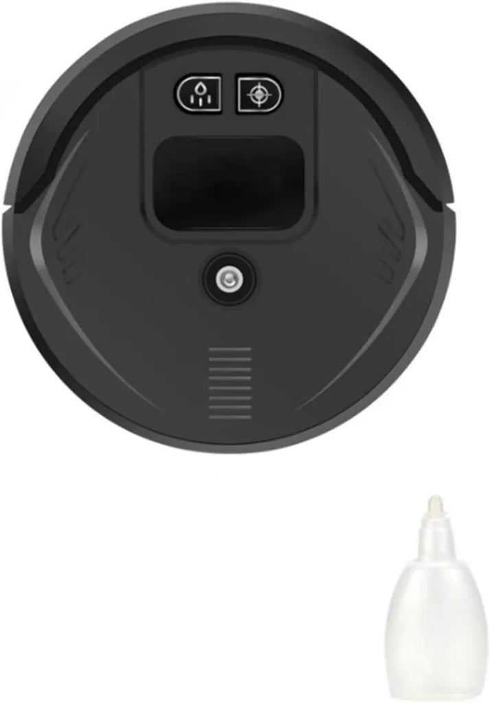 Aspirateur Robot DieffematicJQX avec Fonction Balayage et Lavage, Nettoyage à Sec et Humide, Couleur Noire